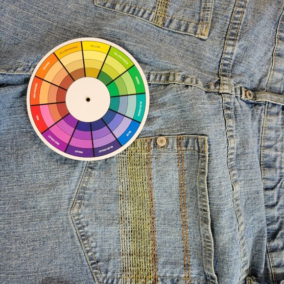 Faded Glory Womens Shorts 24W Plus Medium Blue Denim Wash Zip Fly SHO13E - Picture 6 of 7